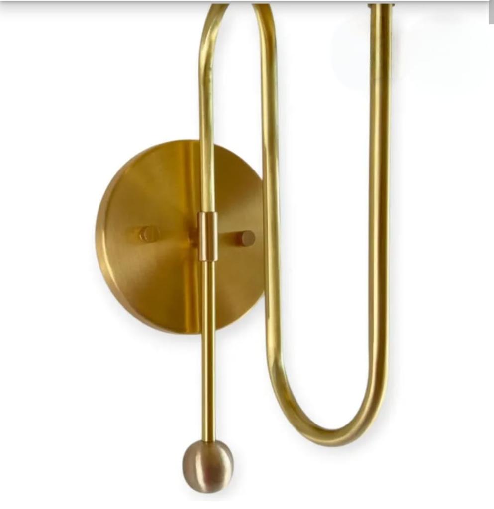 Moderne Messing Wandleuchte Mid Century Kugel Wandleuchte Leuchte Wohnkultur Nachttisch Wandleuchte Lampe Handgefertigter Milchglasschirm Waschtischlampe