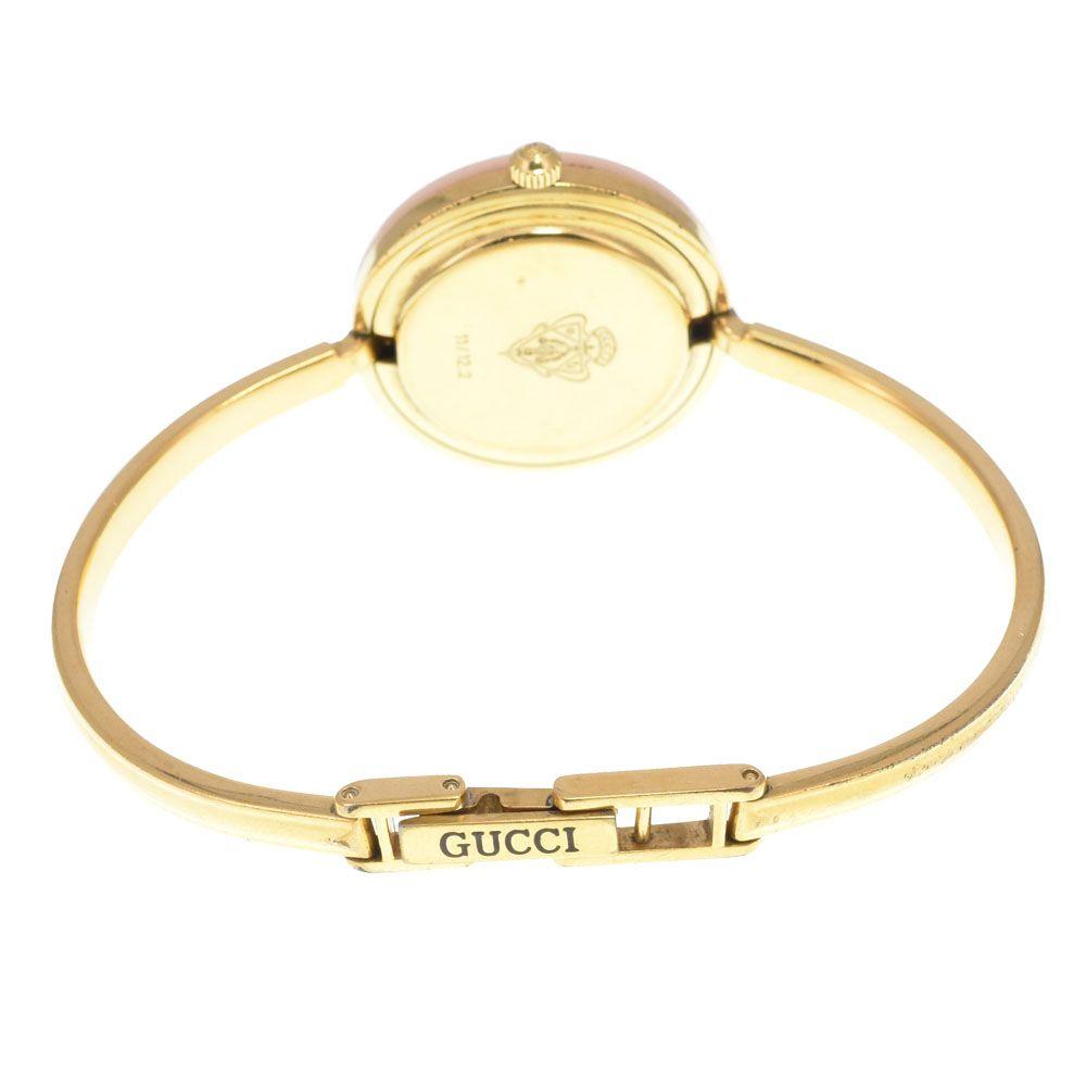 Used Price reduction Gucci GUCCI 11/12.2 Change Bezel White Quartz Ladies Good Condition Watch J#147884