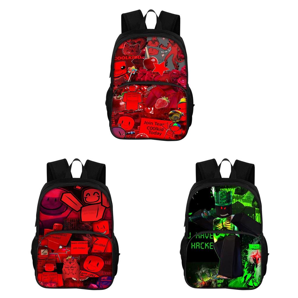 Roblox Forsaken Kids School Backpack With Spine Protection For Middle School Students