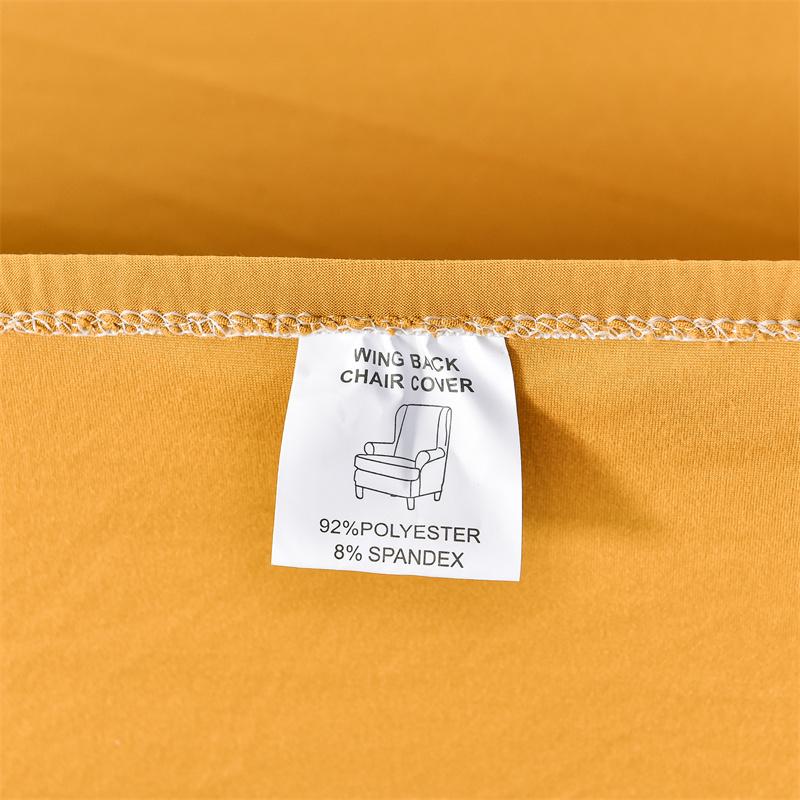 Ensfarget ottomansk trekk Spandex rektangel avføringstrekk Alt inkludert fotskammel Møbelbeskytter Sofa Fotstøtte Slipcovers