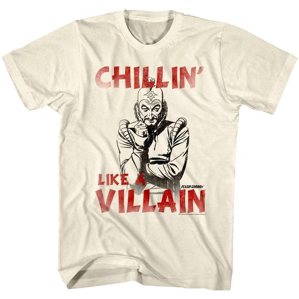 Ming the Merciless Chillin like a Villain Men s T Shirt 3XL