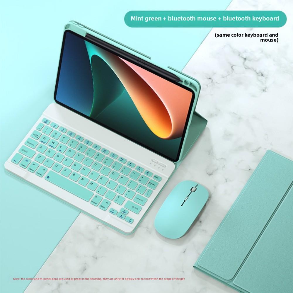 

Кожаный чехол-клавиатура для Xiaomi Pad 7 7Pro Redmi SE с гнездом для ручки, магнитный чехол-клавиатура Bluetooth 11 дюймов Xiaomi Tablet 7/7Pro