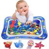 Infinno Gonflable Tummy Time Mat Tapis De Jeu D'eau Pour Bébé De Qualité Supérieure Pour Bébés Et Tout-petits Jouets Pour Bébé De 3