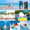 IP68 Waterproof Phone Case for iPhone 16 Plus Metal+Silicone Cover with Screen Protector