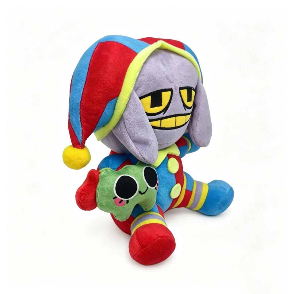 Le Cirque Numérique Incroyable Peluche Douce Animal en Peluche Poupée Personnage de Dessin Animé Kawaii Coussin Câlin Cadeau Créatif