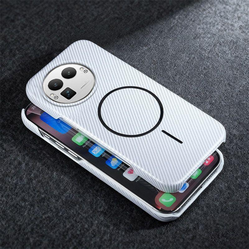 For OPPO Realme GT 8 Pro Case Hard PC Carbon Fibre Magnetic MagSafe Protective Back Cover Cases For Realme GT 8 8Pro Phone Shell