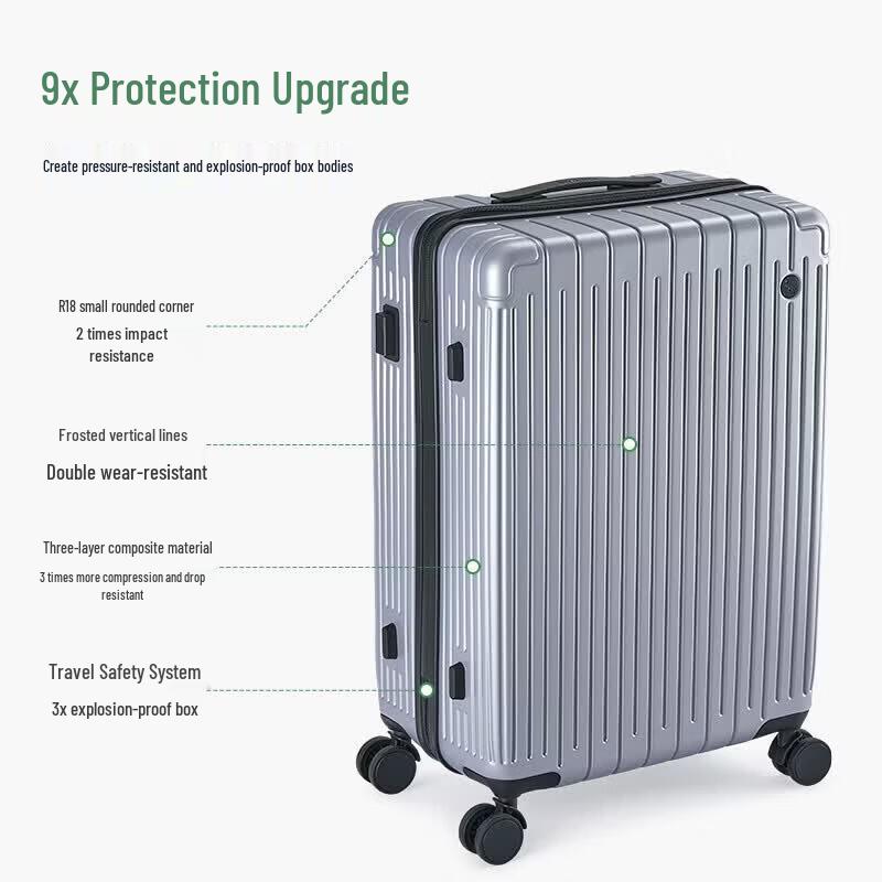 OIWAS Business Universal Wheel Hardside Luggage