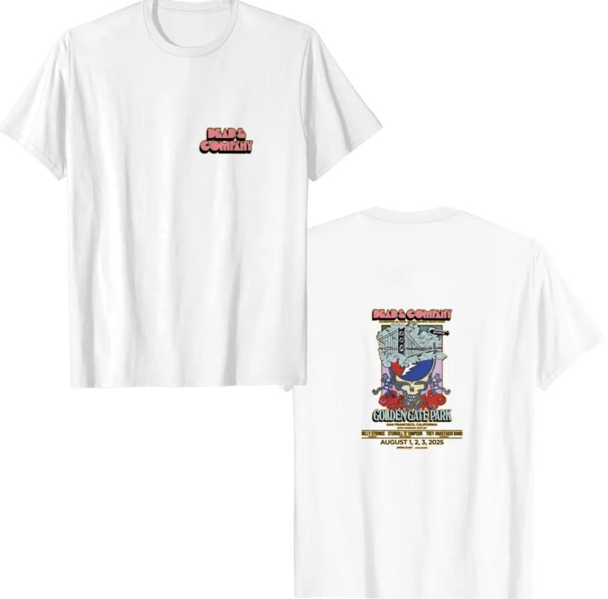 Dead and Company Golden Gate Park San Francisco August 1,2,3 202 shirt XL