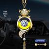 Crystal Rearview Mirror Air Freshener: Long-lasting Fragrance Pendant for Car Interior Decoration