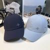 Summer Letter Embroidery Thin Shade Soft Top Baseball Cap Men'S And Women'S Versatile Baseball Hat Tide