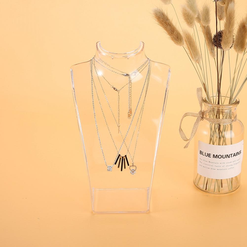 Halskette Ohrring Halter Mannequin Kopf Büste Stand Modell Shop Schmuck Display Rack