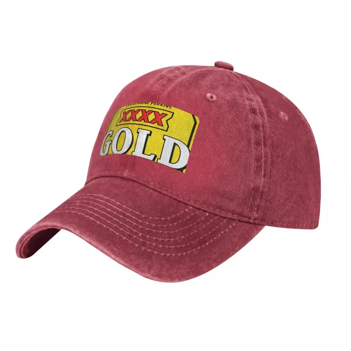 XXXX gold logo Baseball Cap black Icon Hood Unisex hat Hats Women Unisexs