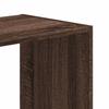Bookshelf Brown Oak Effect 68.5 x 32 x 68.5 cm Engineered Wood