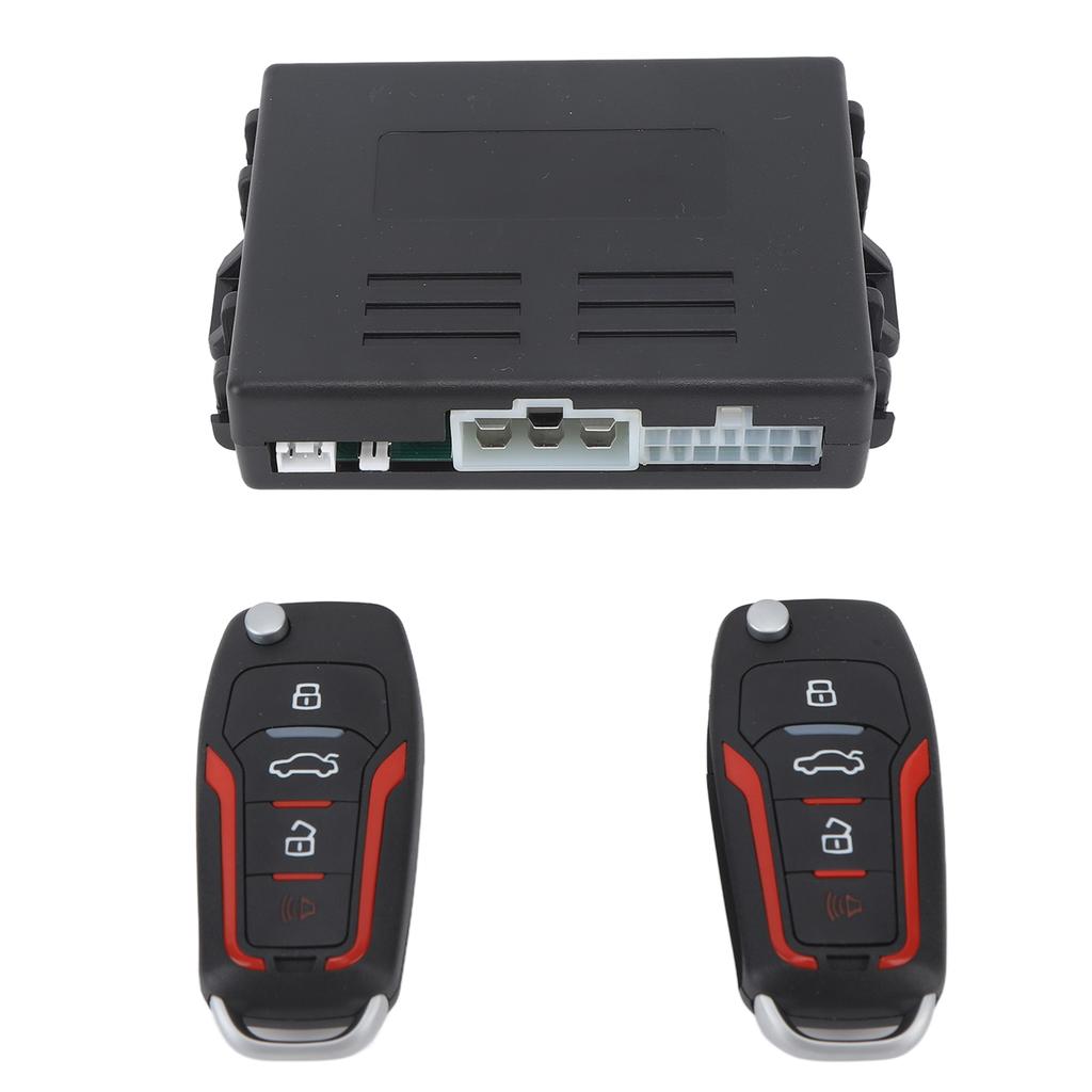 Sistem Alarma Securitate Auto DC12V Anti Furt Pornire cu 1 Buton Sistem Kit Universal pentru