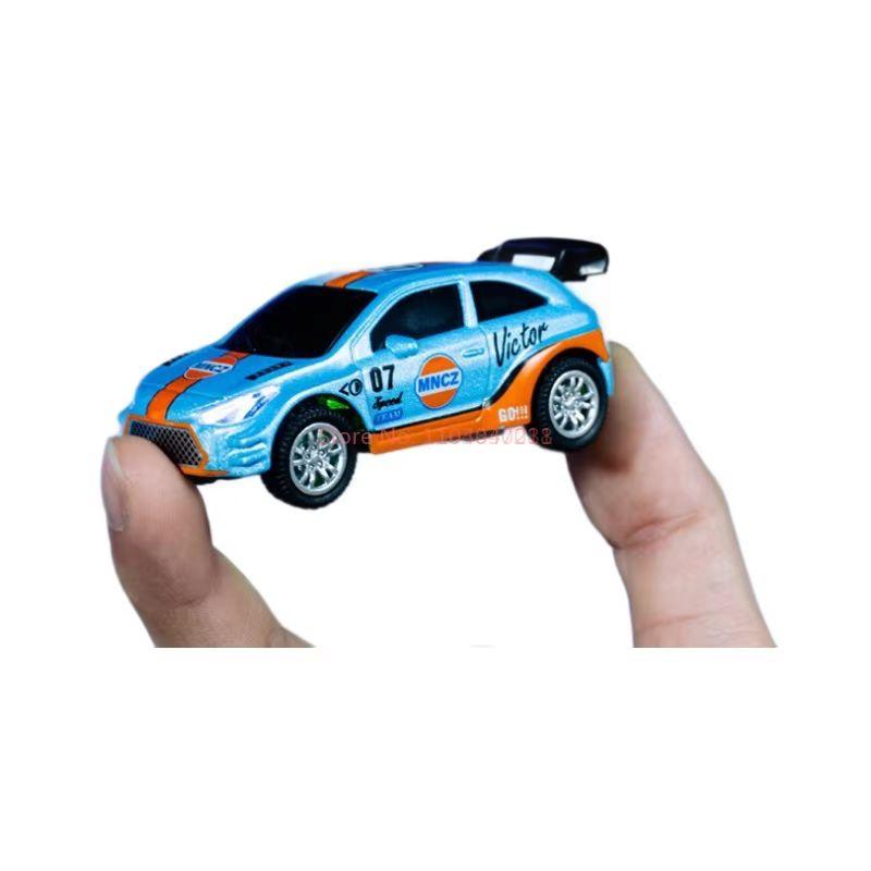 New Mini Alloy Remote Control Racing Car Pocket Rc Desktop Miniature Drift Racing Children'S Holiday Gift