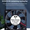1/3PCS 5V 12V 24V 3D Hydraulic Bearing Printing Car Light Aromatherapy Machine DC Cooling Fan 5010mm DC Fan