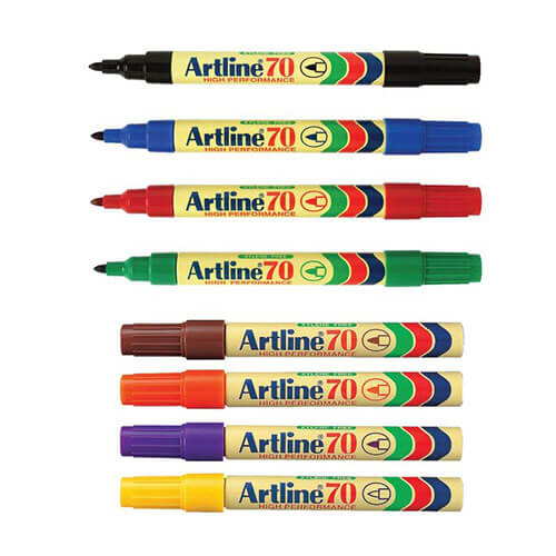 Artline Permanentmarker 1,5 mm Rundspitze (Sortiert)