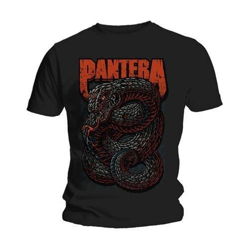 Pantera Band Photo CFH Logo Print Cotton TShirt Groove Metal Band Unisex Short Sleeve Tee