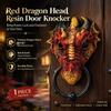 American Retro Resin Door Knocker Halloween Dark Decor