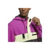Nike Jaqueta com Capuz Patchwork Multicolor Bolso Grande Roupas Esportivas Masculinas jaquetas CU4220-564