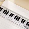 Office School Supplies Plastic Measuring Ruler Black White Musical Notes Straight Rulers Piano Rule