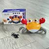 1Pc Escape Crab Auto-sensing Function Children Crawling Avoiding Obstacles Electronic Pet With Music