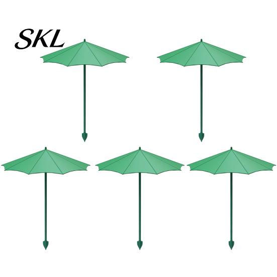 Plant Umbrella 10 Inch Diam Umbrella, Outdoor UV Protection Shade, Mini Parasol Provides Shade Patio Sunshade To ?Defend Plants from Blazing