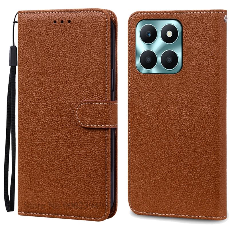 For Honor X6B Case Leather Flip Wallet Case For Honor X6B Phone Case Book Cover For Honor X6B Housing Coque Fundas