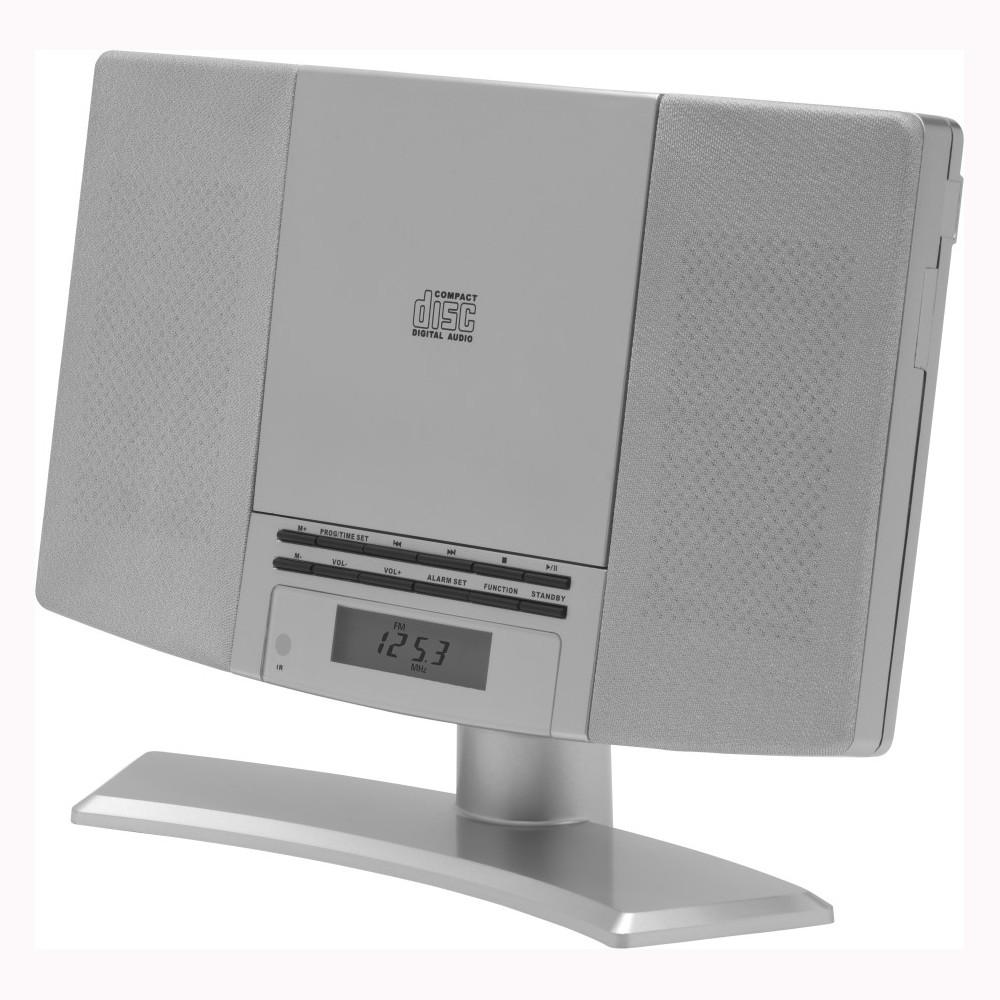 

Denver MC-5220 Micro HiFi CD Player, FM Radio, Silver, Denver сірий