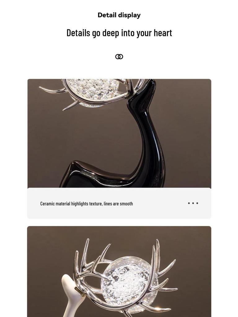 Fulu Luxury Living Room Tabletop Ornaments: High-End Decor for Wine Cabinets, TV Sideboards, and Housewarming Gifts