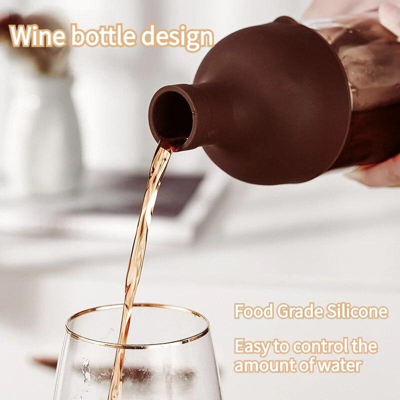 Caffettiera Cold BrewMoka per espressoCaraffa in vetroFiltro per caffè freddoTeieraFiltro per barista e a doppio usoAttrezzi per caffè 1000 ml