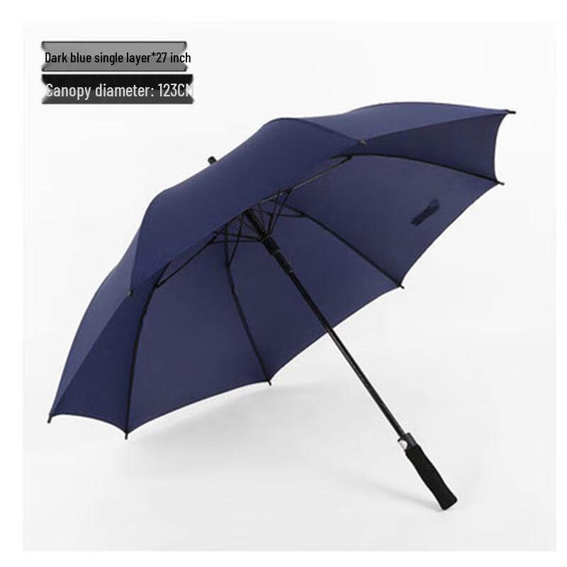 Sanhe Business Automatic Windproof Straight Umbrella 27 inch