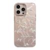 Capa de Telefone IPhone 16 Estilo Coreano Apple 13 Laço Branco Tridimensional 14promax Ondulação de Água 12 Rígida