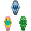 Mens Octagonal Quartz Watch With Silicone Strap For Fashion And Casual Wear