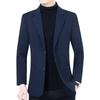 Mężczyźni Jesień Formalne Ubrania Marynarki Płaszcze Kaszmir Biznesowe Casualowe Marynarki Kurtki Męskie Slim Fit Marynarki Męska Odzież 4XL