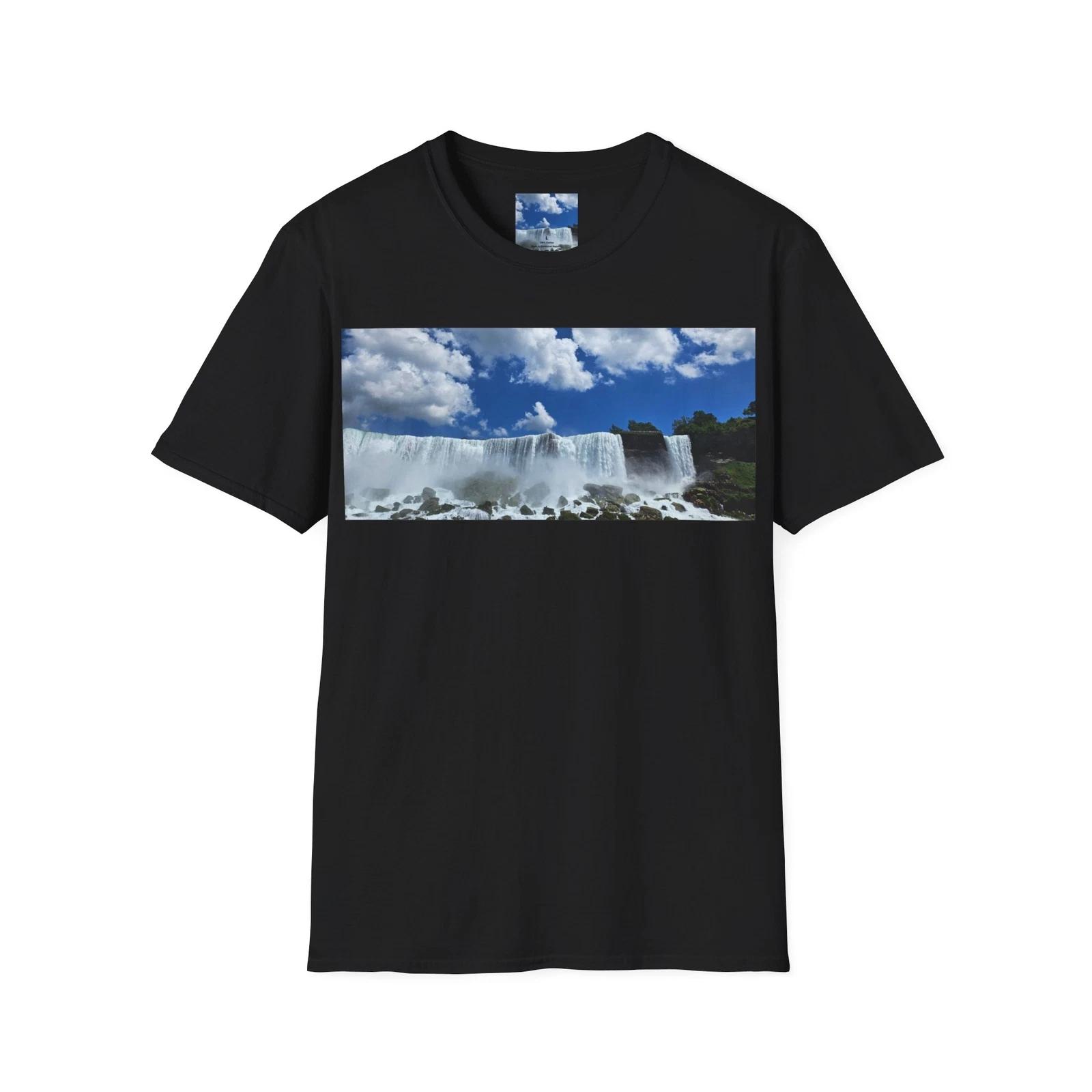 Niagara Falls Graphic T-Shirt - Scenic Design, Unisex, Soft Cotton Tee, Travel L