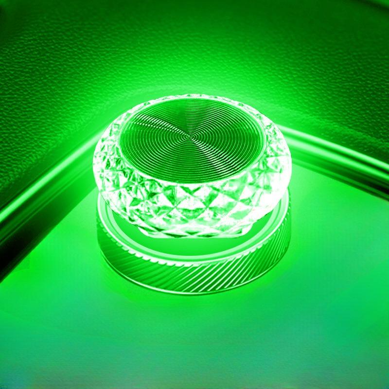 1pc Car USB Atmosphere Lights, Portable Mini LED Atmosphere Lamps, Car Interior Decoration