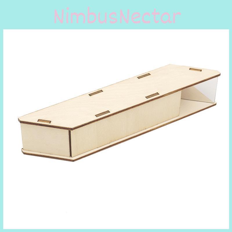 Bilim Deneyi İcat Seti Kendin Yap Ahşap Periskop Oyuncak Eğitim Beyin Egzersizi İçin