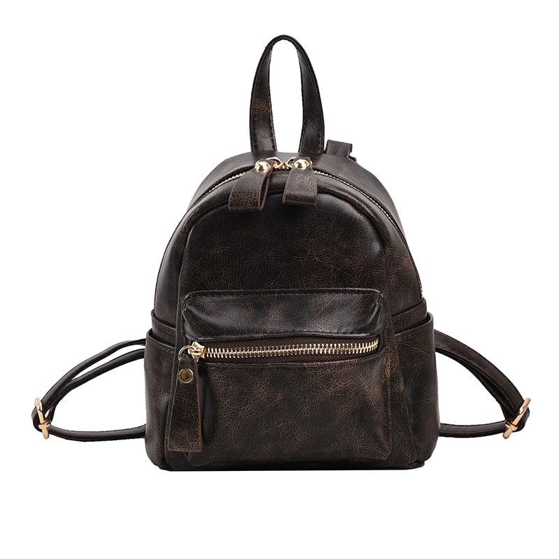 Retro-Farbverlauf-Rucksackdesign, Nischen-Kleiner Mode-Stoff, Mini-Rucksack zum Einkaufen und als Umhängetasche