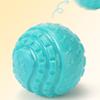 Dog Rubber Ball Toy Interactive Squeaky Chew Toy Textured Teeth Cleaning Toy Fetch Ball for Small Medium Large Dogs Training