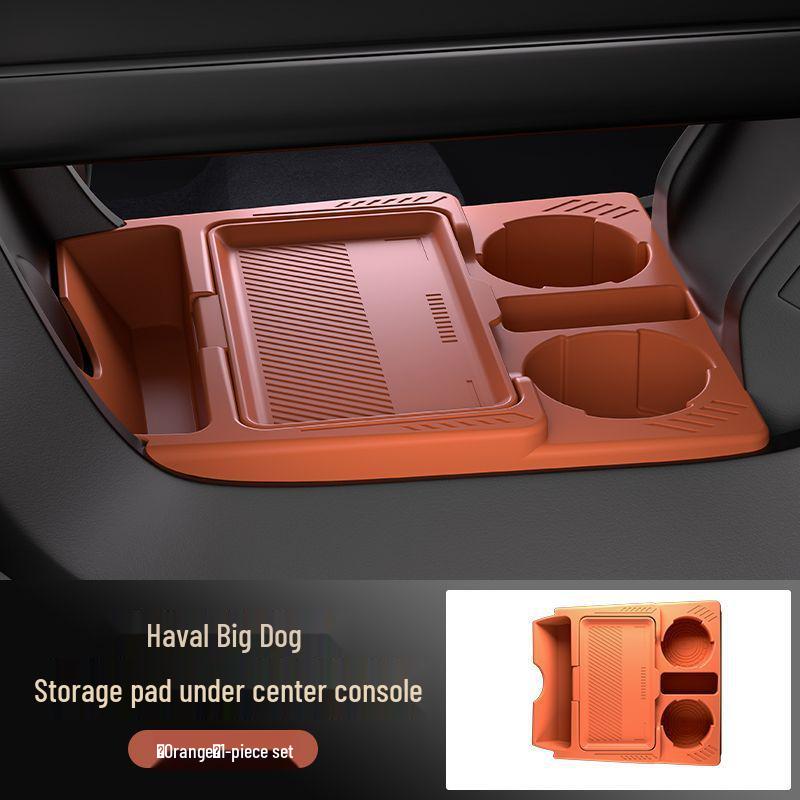 Haval Big Dog Silicone Center Console Lower Storage Box - Car Interior Organizer
