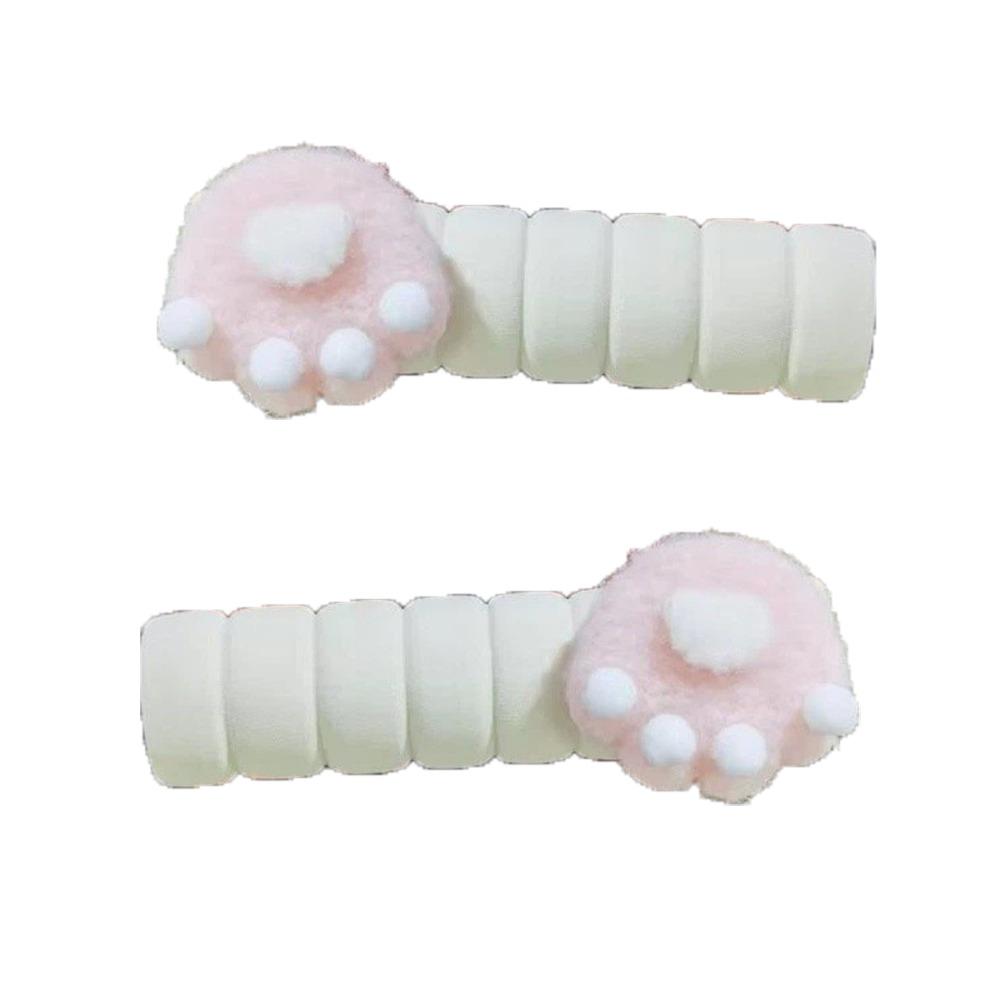 Love Heart Christmas Door Handle Covers Santa Claus Christmas Decorations Bathroom Door