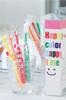 L APIS: Lapis Infant Toothbrush, Dentist Recommended, Happy Colors, 11 Colors, Animal Pattern, Safe Design for Baby Teeth, Gift, Educational, Colored