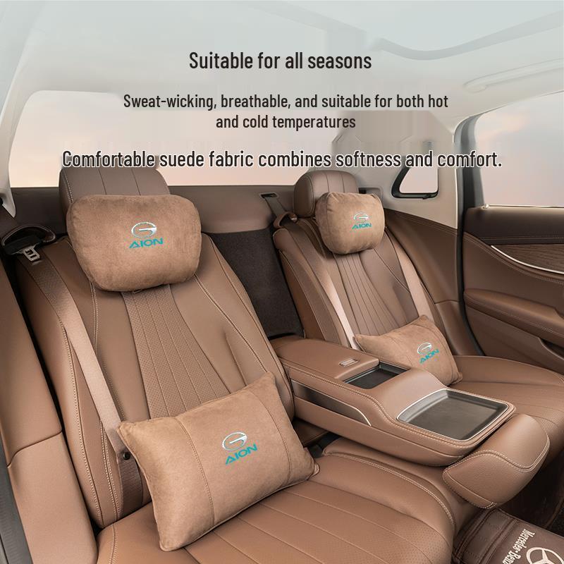 Aion Car Headrest & Lumbar Support Cushion for SYV LX Plus MAX Maybach