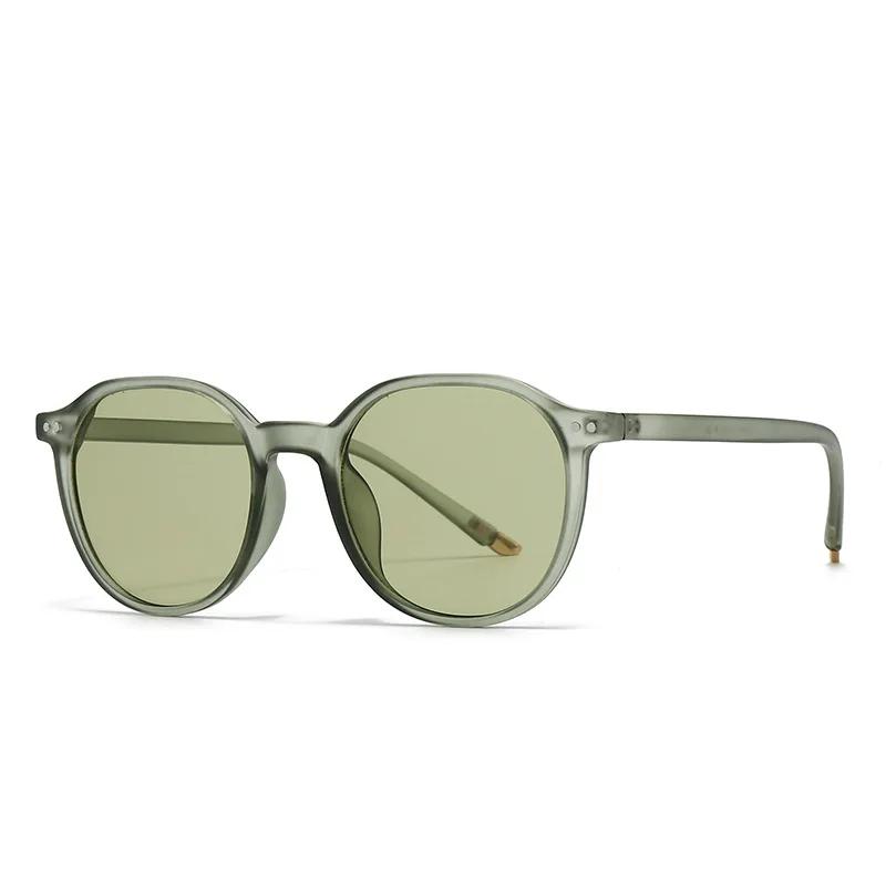 New Retro Round Sunglasses Men Women Classic Black Frame Sun Glasses Fashion Black Driving Male Female Goggles UV400