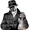 Rorschach Maszk Halloween Tintafolt Maszkok Watchmen Jelmez Cosplay Maszkok Anime Mascarillas Szuperhős Arcmaszkok Party Kellékek