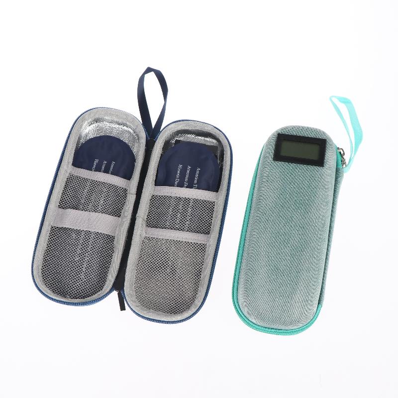 Insulin Medication Travel Cooler with Two Ice Packs for Safe and Efficient Temperature Maintenance
