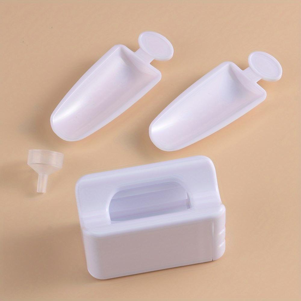 Nail Powder Recycling Box Powder, Glitter Powder, Sequins, Fashion Glasses Powder, Fairy Beads, Micro Diamonds, Etc., Portable Recycling Tool Box