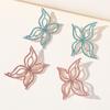 New Butterfly Zircon Earrings women's Korean Jewelry Literary Style Earrings Net Red Temperament Simple New