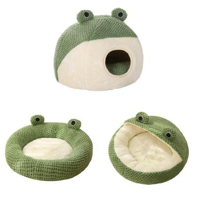 Winter Cute Cat House Dogs Soft Nest Sleeping Cave for Cat Dog Puppy Warm Tents